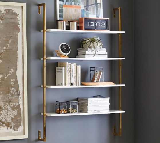 wall mounted shelves for kitchen pantry