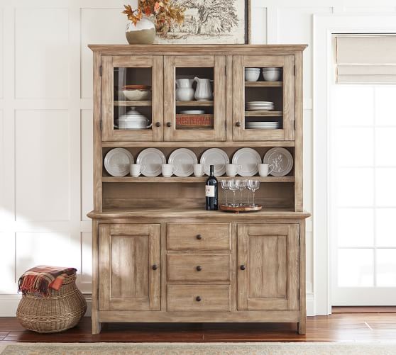 Benchwright Buffet Table Hutch Pottery Barn