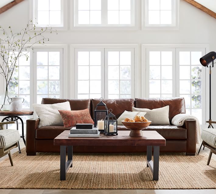 Heather Chenille/Jute Rug - Natural | Pottery Barn