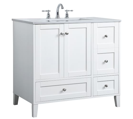 Single Sink Vanity Bathroom Vanities | Pottery Barn