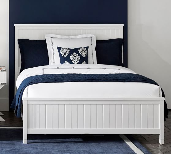 pottery barn full bed with trundle