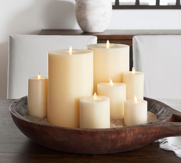 flameless glow candles