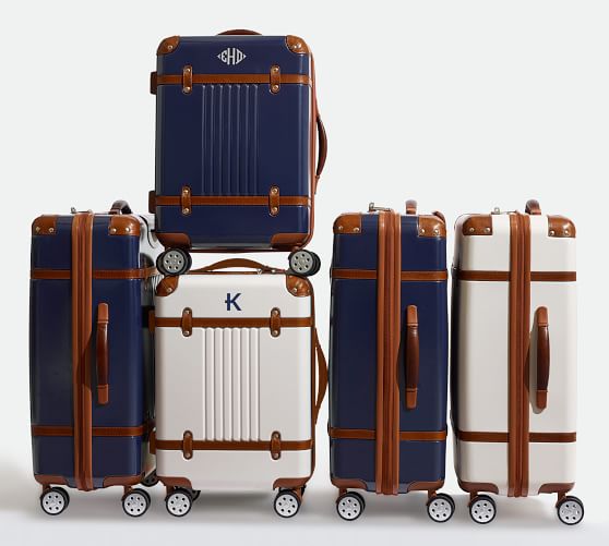 pottery barn suitcases