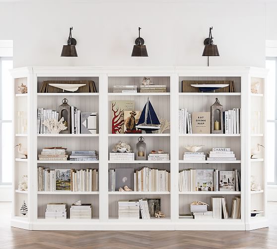 bookshelf pottery barn