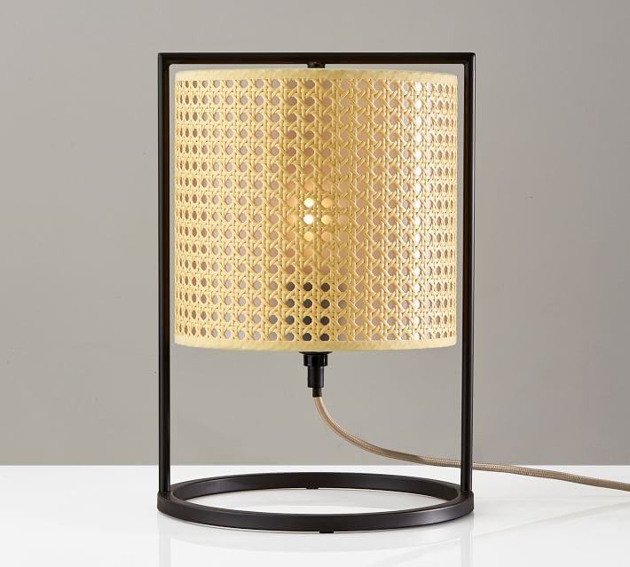 Nestor Cane Table Lamp | Pottery Barn