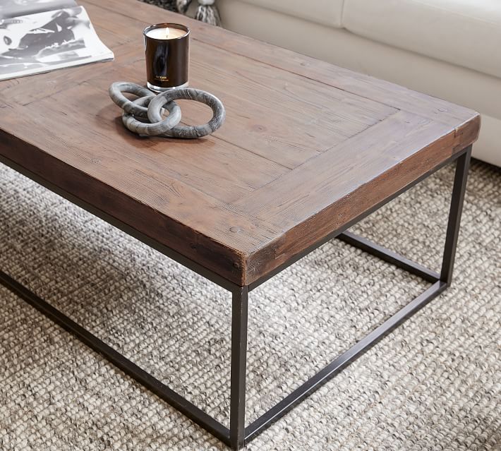Malcolm 60" Rectangular Coffee Table | Pottery Barn