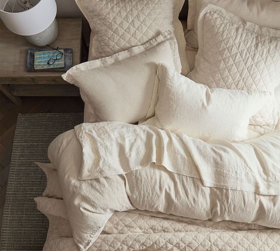 Belgian Linen Pillow Shams - Classic 