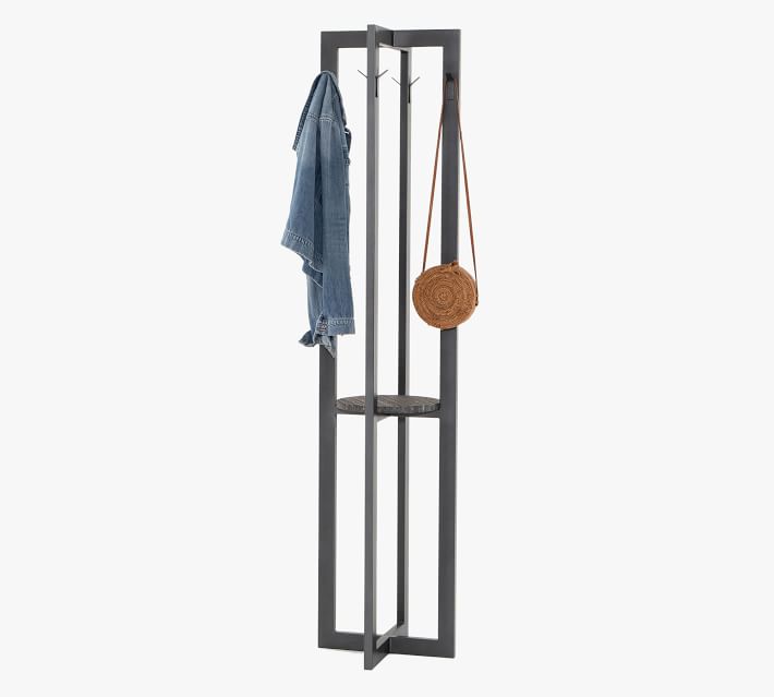 iron coat rack