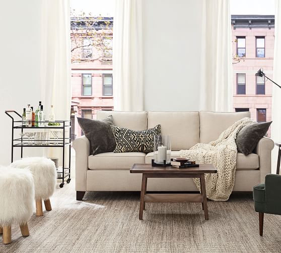 Hugo 29 Metal Bar Cart Pottery Barn