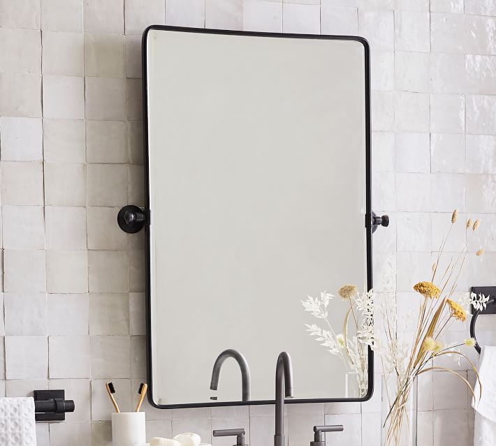 Vintage Pivot Wall Mirror Pottery Barn