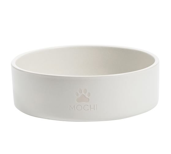 stoneware pet bowls