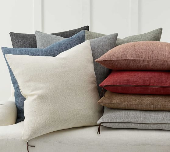 Belgian Linen Pillow Covers Made with 