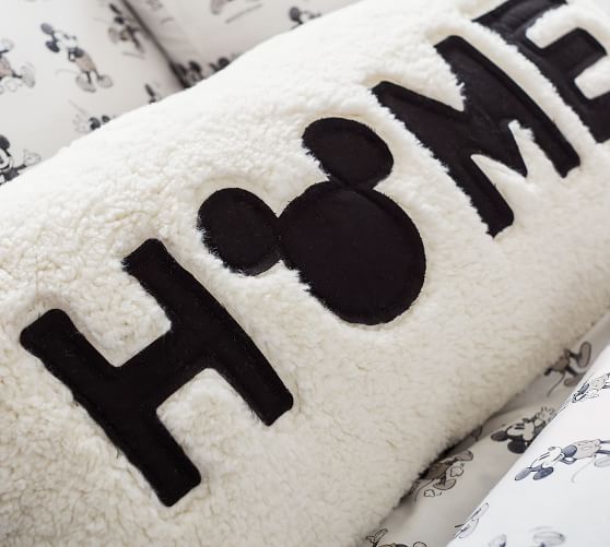 Disney Mickey Mouse Home Cozy Lumbar Pillow