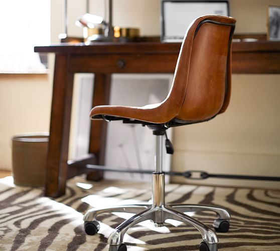 Mitchell Swivel Desk Chair Pottery Barn