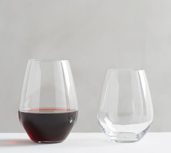Design Crew Basics Stemless Wine Glasses Set Of 6 Pottery Barn