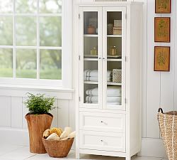 Bathroom Storage Organization Cabinets Pottery Barn