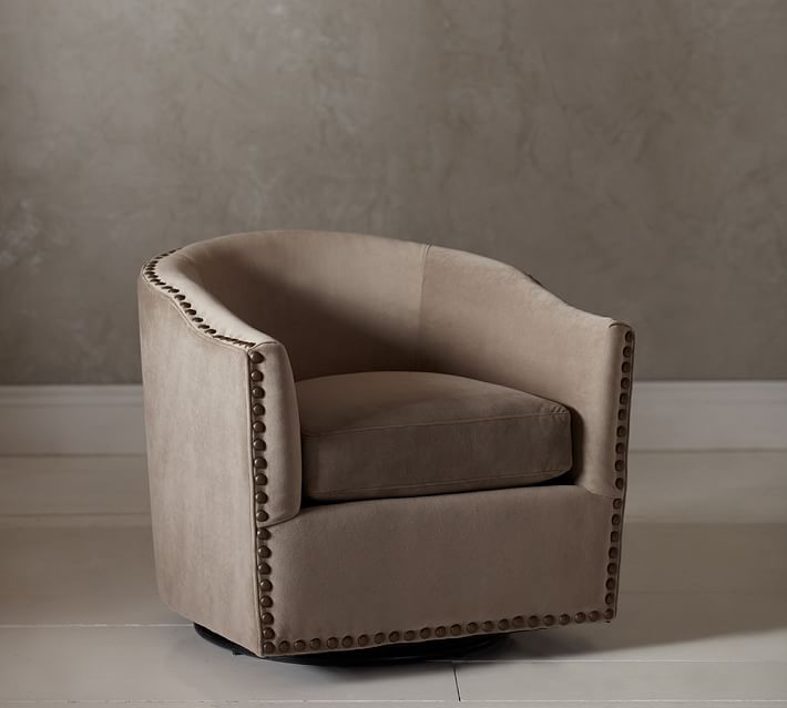 small upholstered armchair