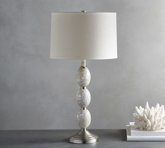 stacked ball table lamp