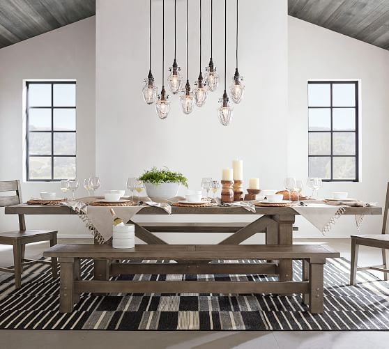 pottery barn dining room lighting