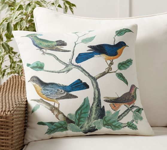 outdoor bird pillows