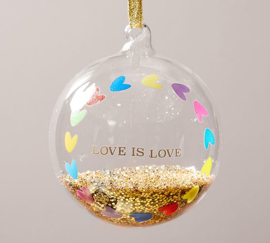 love christmas ornament