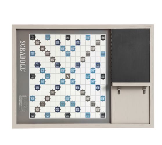 Oversized Wooden Scrabble Wall Game Pottery Barn