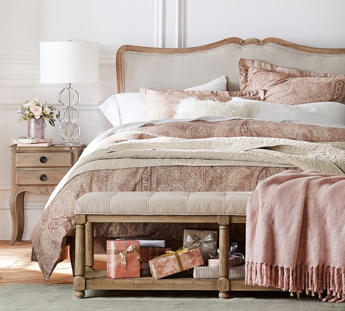 pottery barn full bed frame