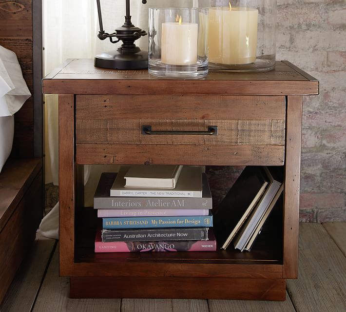 Big Daddys Antiques 28 Reclaimed Wood Nightstand Pottery Barn