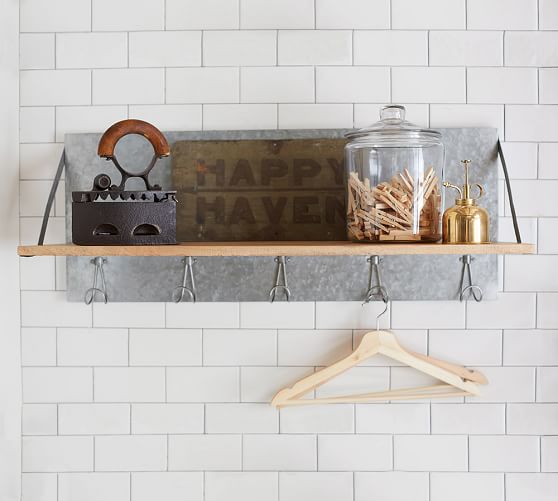 Galvanized Shelf Pottery Barn - Galvanized Metal Wall Shelf Galvanized Shelf Pottery Barn - Galvanized Metal Wall Shelf