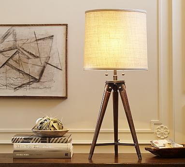 Gibson Tripod Table Lamp | Pottery Barn