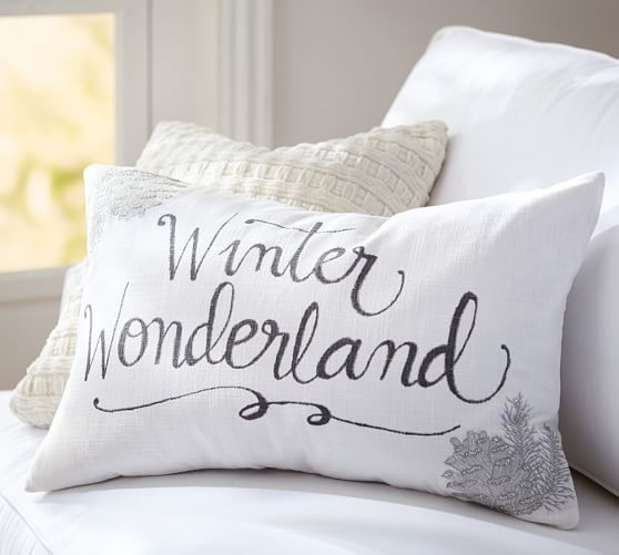 winter pillow covers