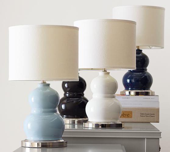 pottery barn nightstand lamps