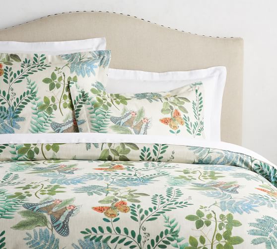 pottery barn butterfly bedding