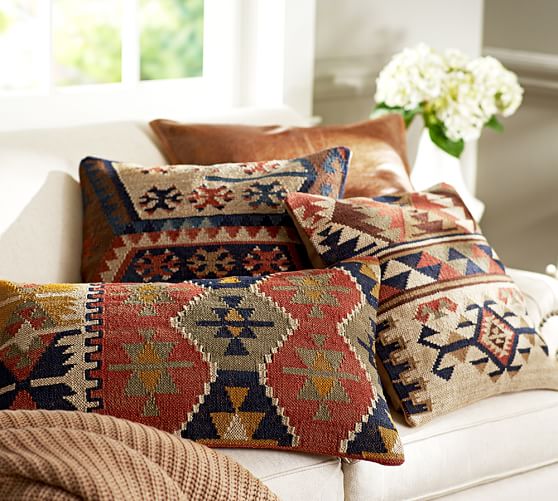 Shelton Kilim Decorative Pillow Cover 