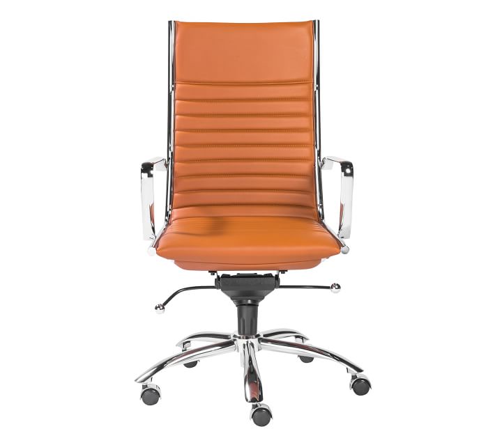 Fowler High Back Swivel Desk Chair | Pottery Barn