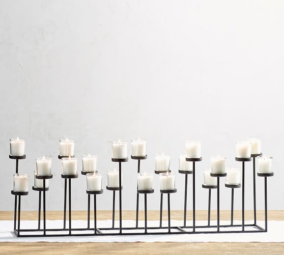 Multi Votive Holder Rectangle Centerpiece Candle Pottery Barn - Pottery Barn Wall Candle Holder Multi Votive Holder Rectangle Centerpiece Candle Pottery Barn - Pottery Barn Wall Candle Holder