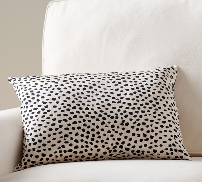 cheetah lumbar pillow