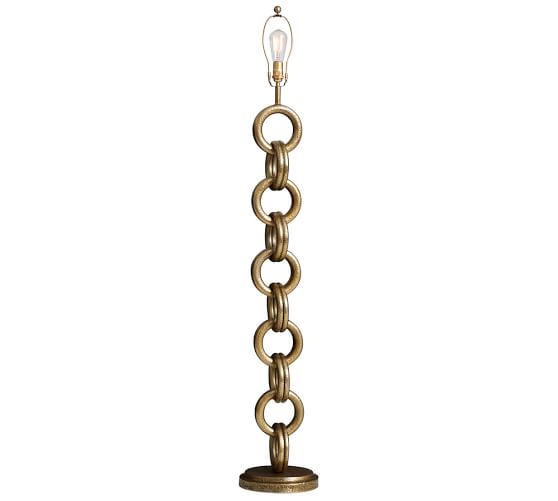 gold floor lamp base