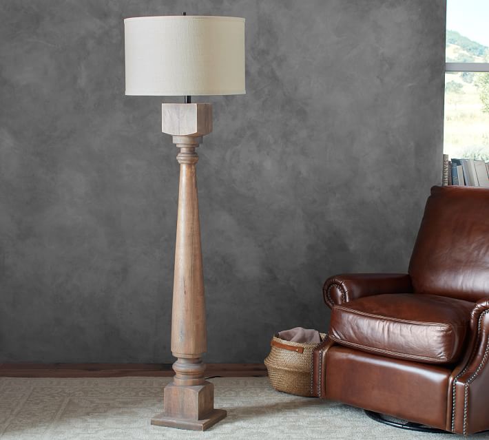 Finn Turned Wood Floor Lamp Base Pottery Barn - Reclaimed Wood Lamp Base Finn Turned Wood Floor Lamp Base Pottery Barn - Reclaimed Wood Lamp Base