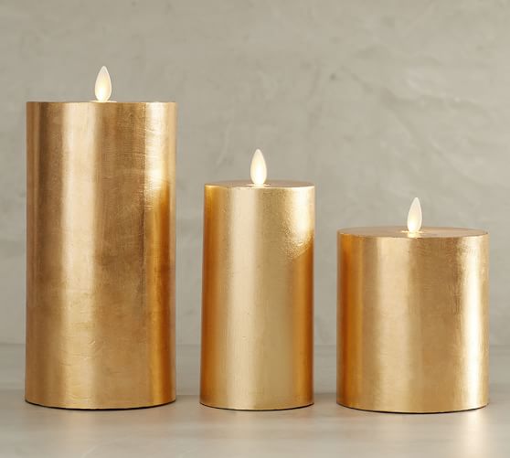 gold candles