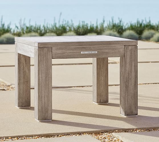 Indio Outdoor Side Table Pottery Barn