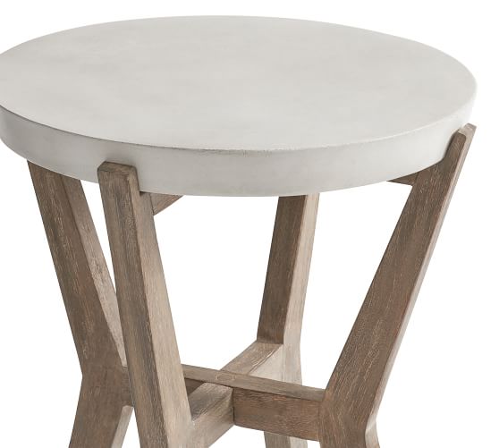 Raylan Outdoor Side Table Pottery Barn