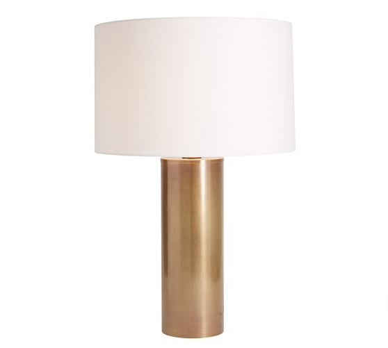 pottery barn small table lamps