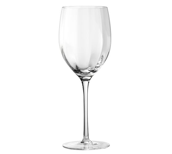 Optic Wine Glasses Pottery Barn