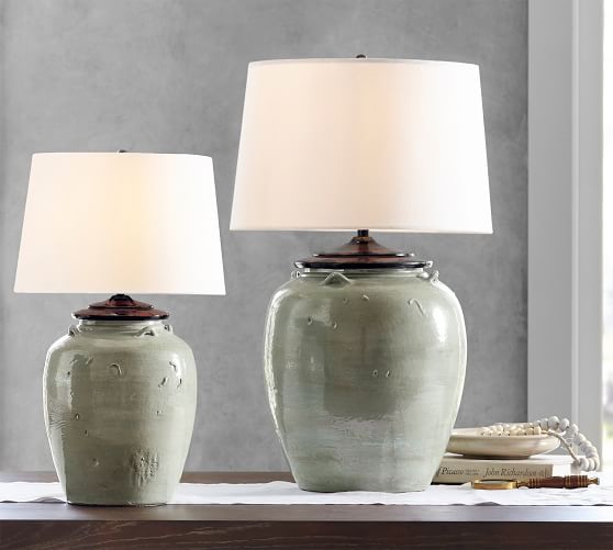 handmade pottery table lamps