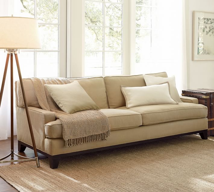 pottery barn baby sofa