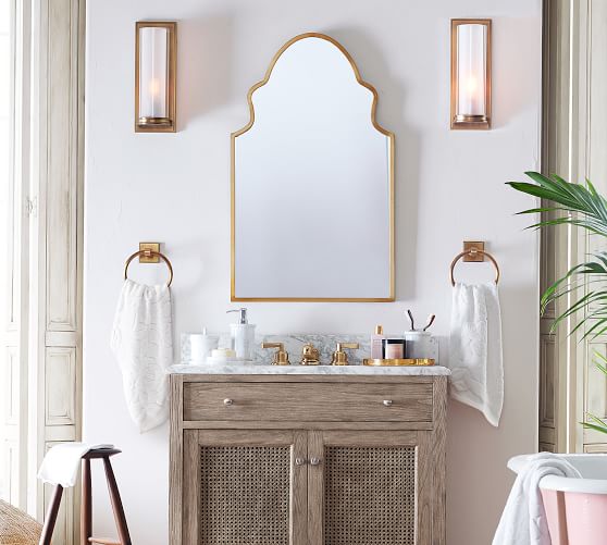 powder room mirrors