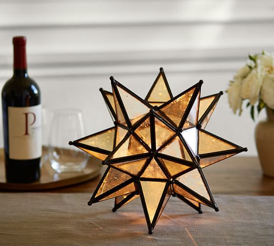 moravian star table lamp