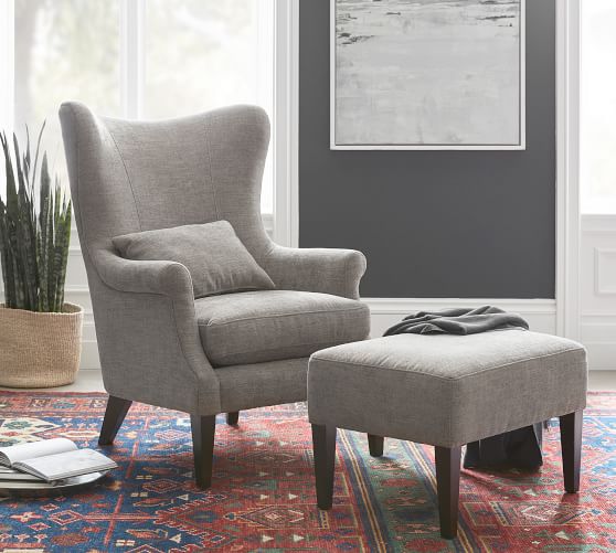 upholstered reading chair