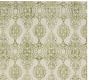 pottery barn green rug